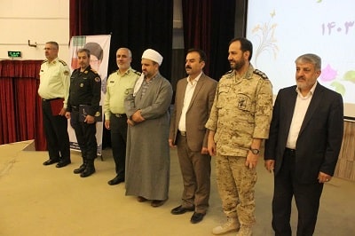 معارفه فرمانده نیروی انتظامی دیواندره