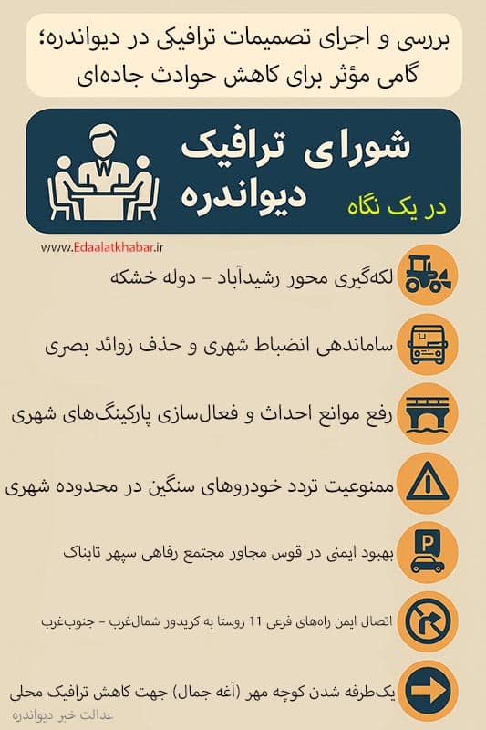 اینفوگرافی شورای ترافیک