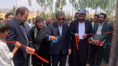 افتتاح نیروگاه برق خورشیدی تازه آباد آصف