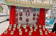 اجلاسیه ۲۶۸ شهید دیواندره با رونمایی از سردیس شهیدان در سه شهر برگزار شد